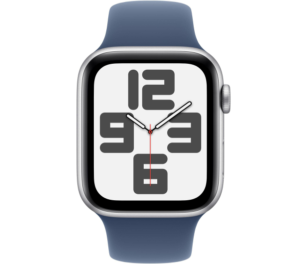 Apple Watch SE 2 40/Srebrne Aluminum/Niebieska Pasek M/L GPS - 1278009 - zdjęcie 2